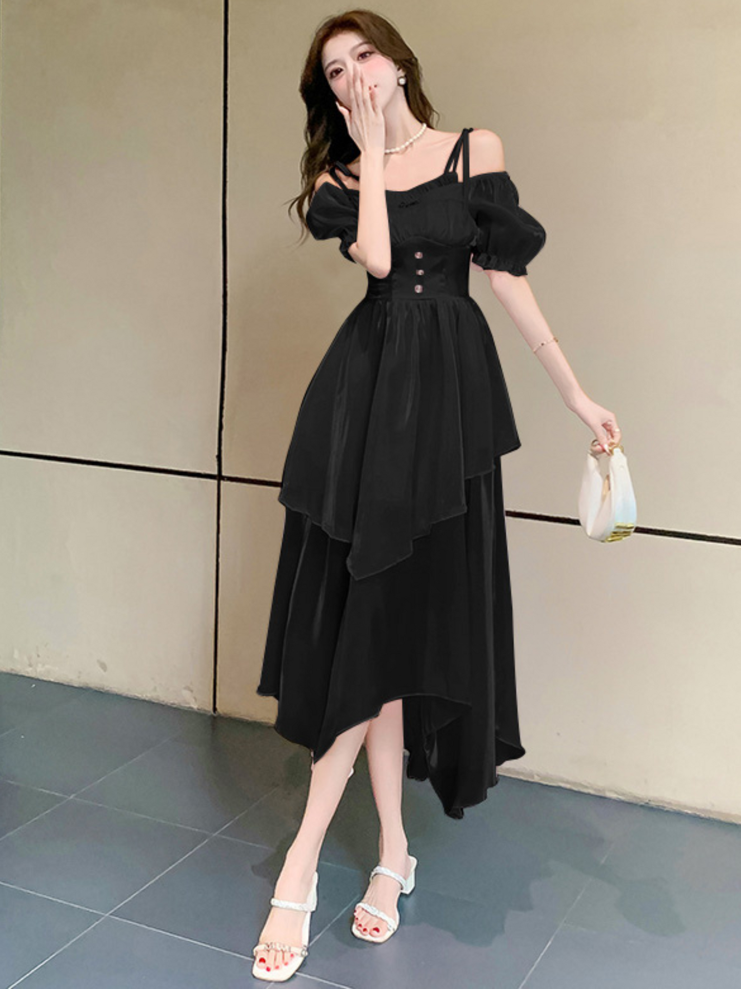 Vestido midi fairy Maya (Mayoreo)