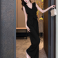 Set elegante dos piezas top y pantalón Noemi