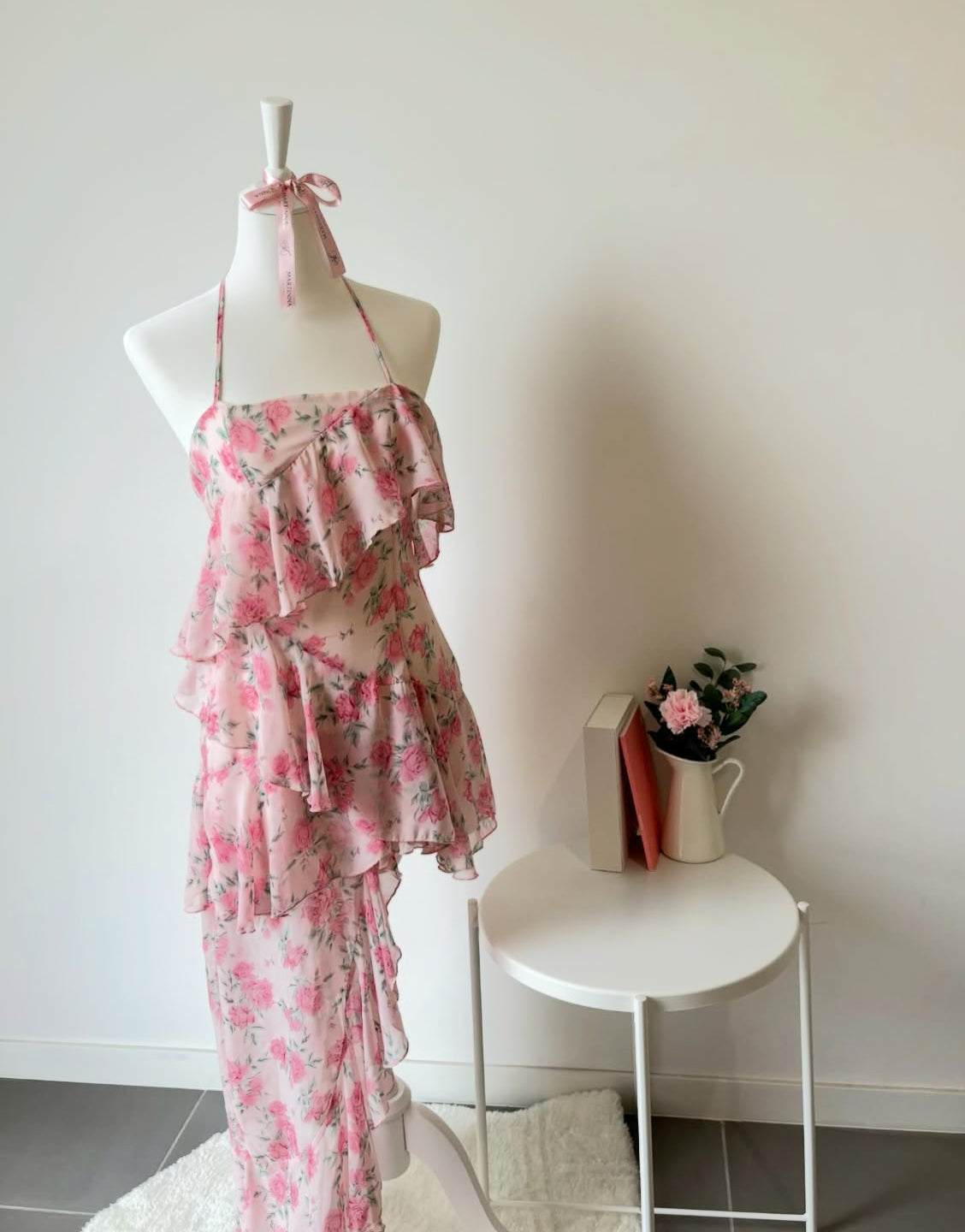 Vestido floral de primavera midi Emma