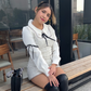 Vestido Casual Elegante Tweed con moños Nadine