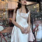 Mini vestido de fiesta rosa con moño Darlen