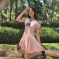 Vestido mini tierno coquette Daisy